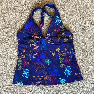Title Nine Tankini Swim Top Medium